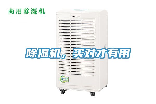 除濕機(jī)，買(mǎi)對(duì)才有用