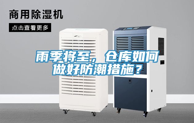 雨季將至，倉庫如何做好防潮措施？