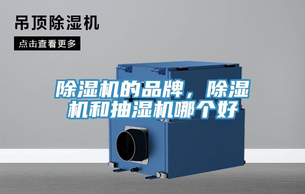 除濕機的品牌，除濕機和抽濕機哪個好
