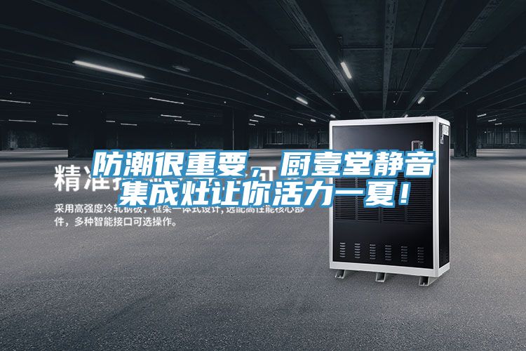 防潮很重要，廚壹堂靜音集成灶讓你活力一夏！