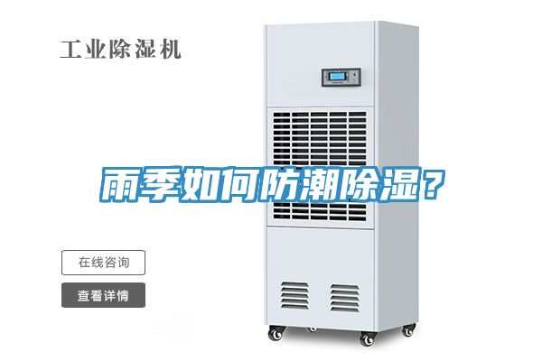 雨季如何防潮除濕？