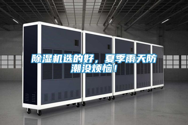 除濕機(jī)選的好，夏季雨天防潮沒(méi)煩惱！