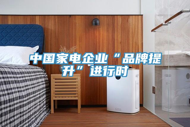 中國(guó)家電企業(yè)“品牌提升”進(jìn)行時(shí)