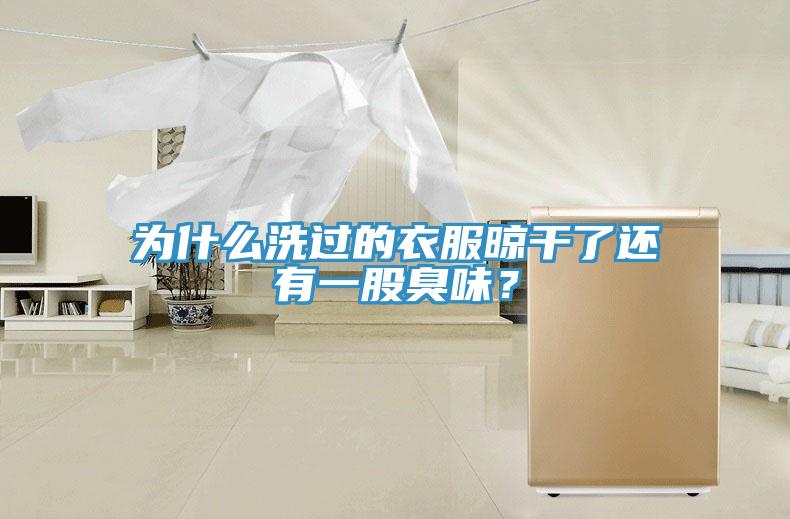 為什么洗過的衣服晾干了還有一股臭味？