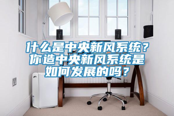 什么是中央新風(fēng)系統(tǒng)？你造中央新風(fēng)系統(tǒng)是如何發(fā)展的嗎？