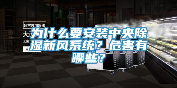 為什么要安裝中央除濕新風(fēng)系統(tǒng)？危害有哪些？