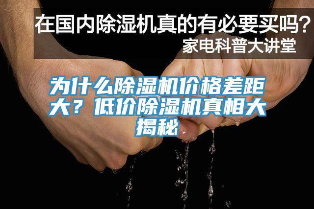 為什么除濕機價格差距大？低價除濕機真相大揭秘