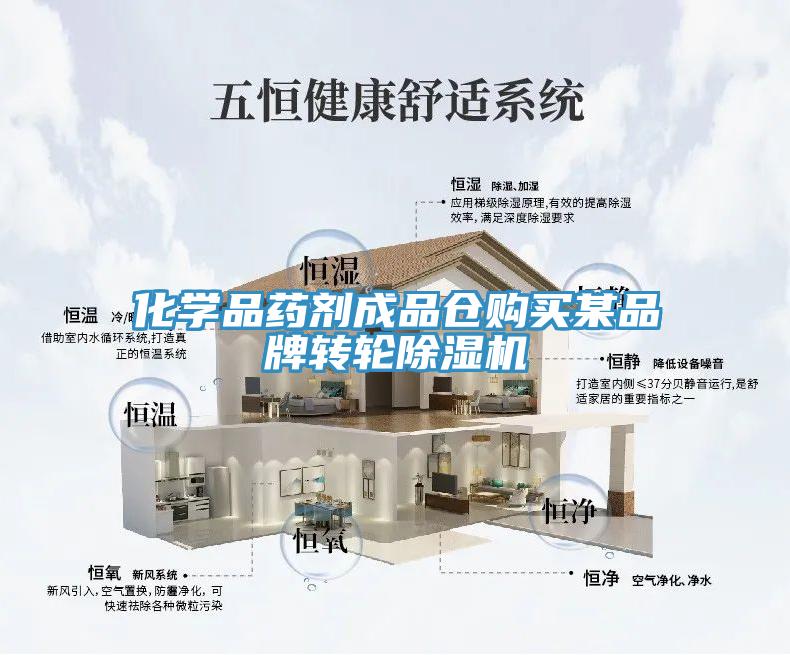 化學(xué)品藥劑成品倉購買某品牌轉(zhuǎn)輪除濕機