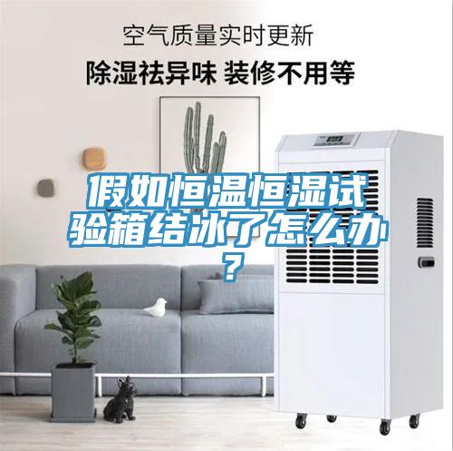 假如恒溫恒濕試驗箱結(jié)冰了怎么辦？