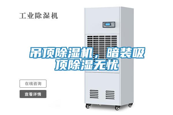 吊頂除濕機，暗裝吸頂除濕無憂
