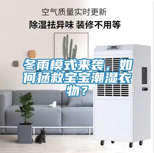 冬雨模式來襲，如何拯救寶寶潮濕衣物？
