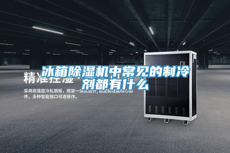 冰箱除濕機(jī)中常見(jiàn)的制冷劑都有什么
