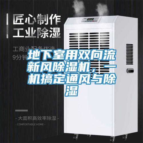地下室用雙向流新風除濕機，一機搞定通風與除濕