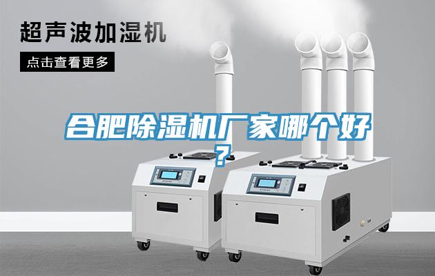 合肥除濕機廠家哪個好？