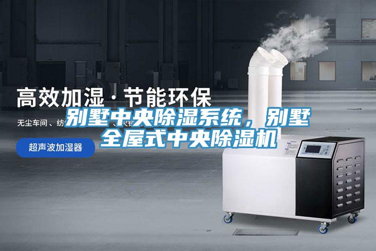 別墅中央除濕系統(tǒng)，別墅全屋式中央除濕機(jī)