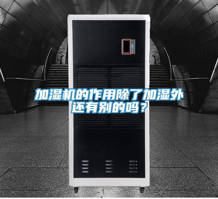 加濕機(jī)的作用除了加濕外還有別的嗎？